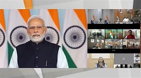 Pm Modi Launched Logo Lotus Historic Occasion Of Indias G Presidency