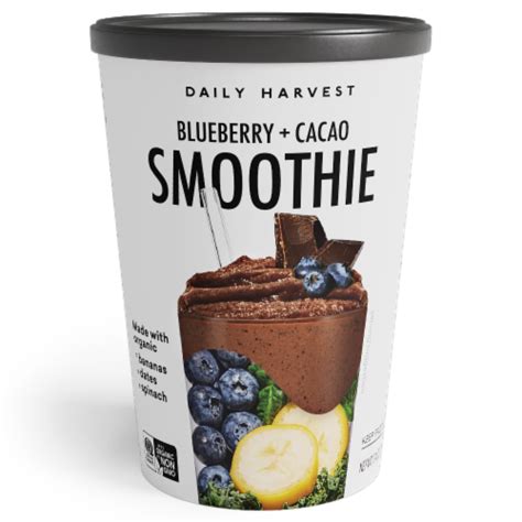 Daily Harvest Blueberry Cacao Smoothie 7 4 Oz Fry’s Food Stores