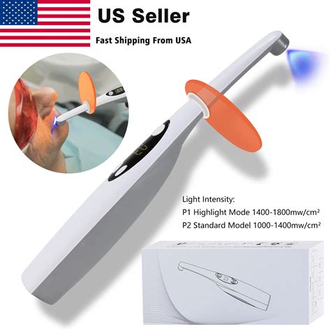 Dental Woodpecker Style Iled Curing Light Second Resin Cure Lamp