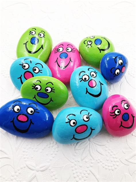 Worry Stones For Kids Set Of 10 Pocket Rocks For Children Etsy Artofit