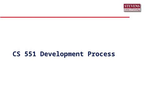 Ppt Cs Development Process Organizational Structure System