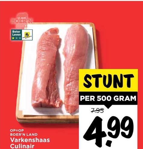 Varkenshaas Culinair Aanbieding Bij Vomar Folders Nl