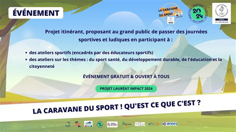 La Caravane Du Sport Jeudi Octobre Au Parc Du Colosse Saint Andr