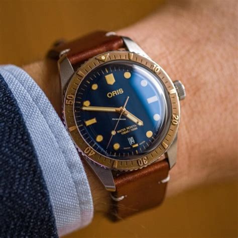 Oris Divers Sixty Five Automatic Bronze Blue 01 733 7707 4355 07 5 20