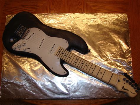 Fender Guitar Cake