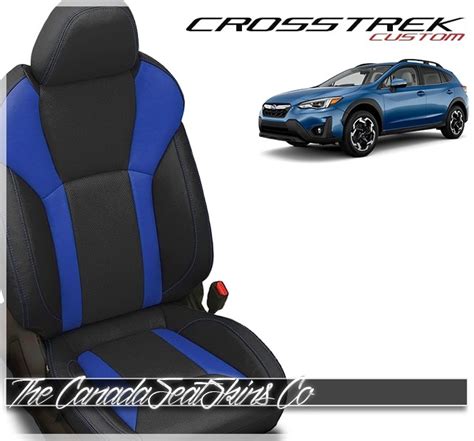 Subaru Crosstrek Leather Seat Covers - Velcromag