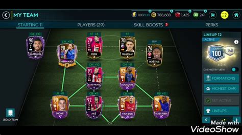 Fifa Mobile 20 THE FINAL TEAM OF DECEMBER 106 OVR SQUAD 171 CHEM