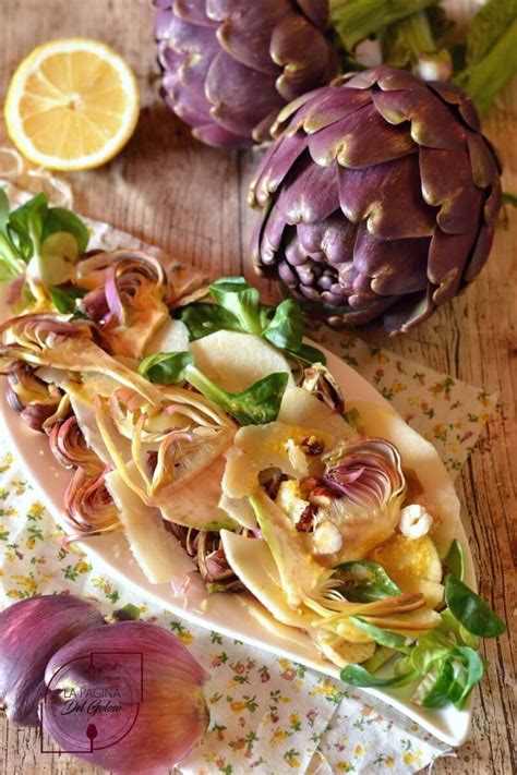 Insalata Di Carciofi Crudi Con Mele E Grana Come Mangiare I Carciofi