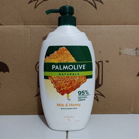 Jual Palmolive Naturals Shower Milk Honey Sabun Mandi Cair L