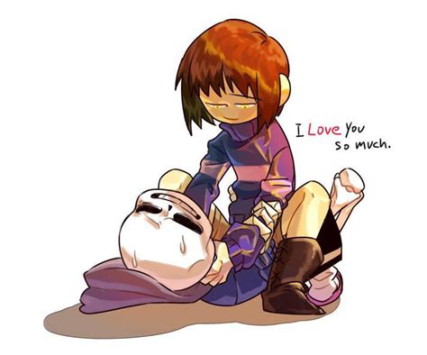 Sans X Frisk Comic Anime Undertale Sans X Frisk Comic Undertale Cute