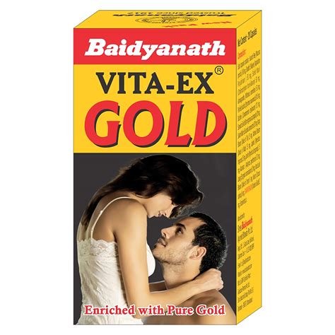 Baidyanath Vita Ex Gold 20 Caps Pack Of 3 India Ayurveda Online