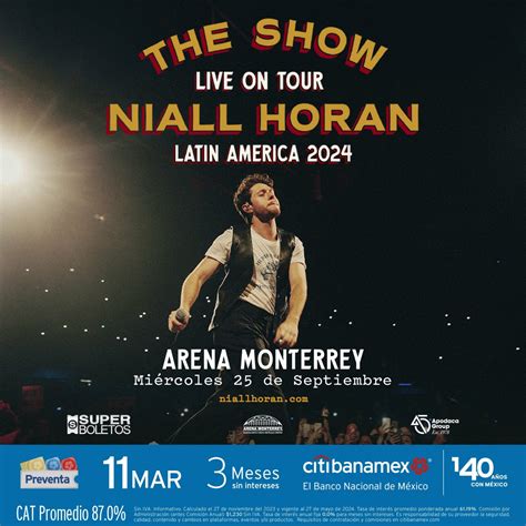 ¡niall Horan Llega A Monterrey Fechas Y Cómo Conseguir Tus Boletos