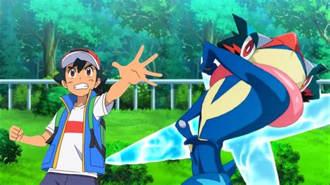 Ash Greninja Pokemon Journeys