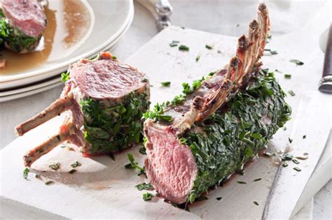 Dijon And Herb Crusted Lamb With Bacon Recipe Au