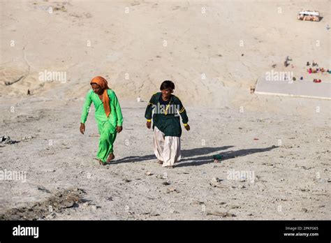 Hingol Pakistan March Hindu Yatris Pilgrims Visit Mud Volcanoes