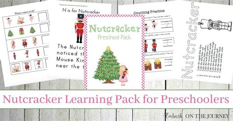 Free Nutcracker Preschool Learning Pack