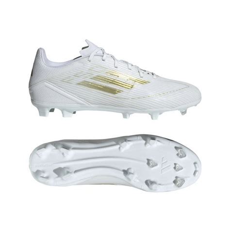 Adidas F50 League Fg Ag Day Spark Footwear White Gold Metallic Footwear White