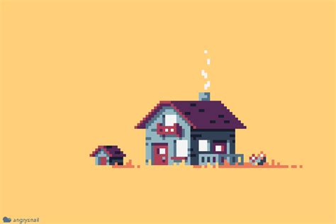 Download House Artistic Pixel Art Hd Wallpaper