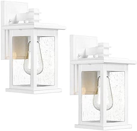 Emliviar Modern Wall Sconces 2 Pack LED Outdoor Indoor Wall Fixture In