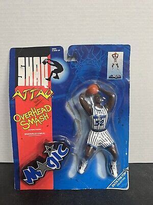 NBA Shaq Attaq Overhead Smash Shaquille O Neal Kenner Action Figure EBay