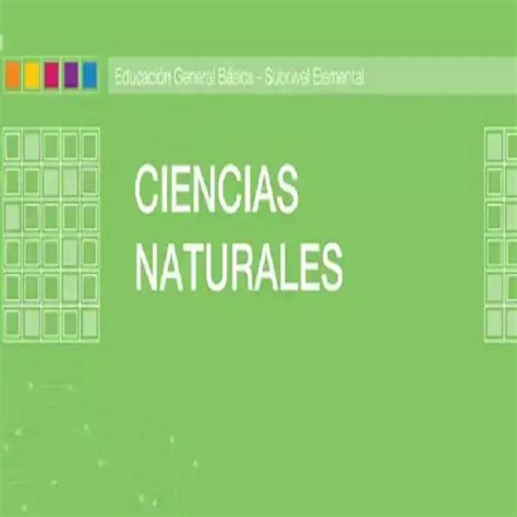 Libro De Ciencias Naturales De Cuarto Grado De EGB Resuelto 2025 Elyex