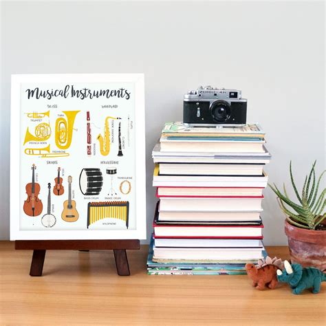 Music Poster Music Art Music Wall Art Musical Instruments Art Musical ...