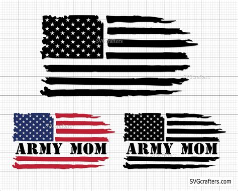 American Army Mom Svg Army Svg Army Wife Svg Army Wife Svg Etsy