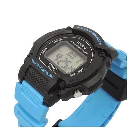 Ripley RELOJ CASIO HOMBRE DIGITAL W 219H 2A2VDF