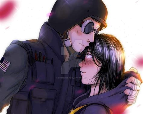 Rainbow Six Siege Hibana X Thermite By X Memoire X Rainbow Six Siege Anime Rainbow 6 Seige