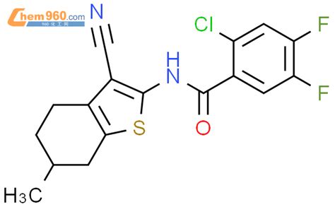 Chloro N Cyano Methyl Tetrahydro Benzo B