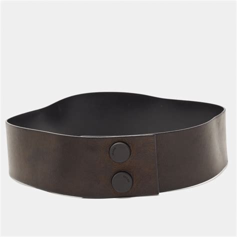 Gucci Black Leather Wide Waist Belt Gucci | The Luxury Closet