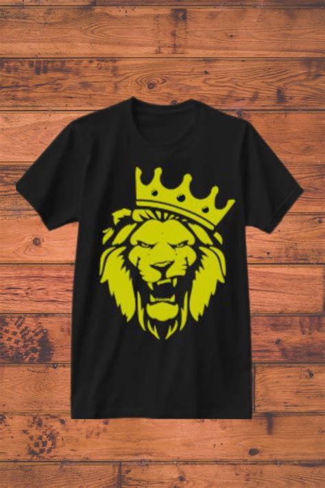 Lion King design T-Shirt | King design, Tshirt designs, Shirts