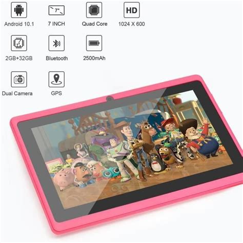 Tablette Haehne Pouces Android Go Ram Go Rom Bleu Cdiscount