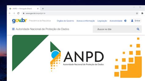 Anpd Divulga Agenda Regulat Ria Projetos Sobre Dados Pessoais