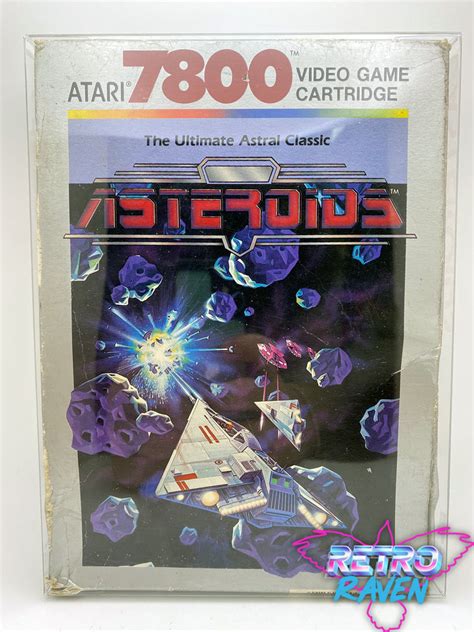 Asteroids Atari 7800 Complete Retro Raven Games