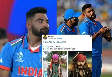 Siraj Ko Kisiki Nazar Lag Gayi Bhai Fans React After Mohammed Siraj