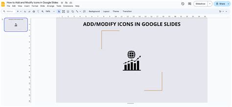 How To Add And Modify Icons In Google Slides