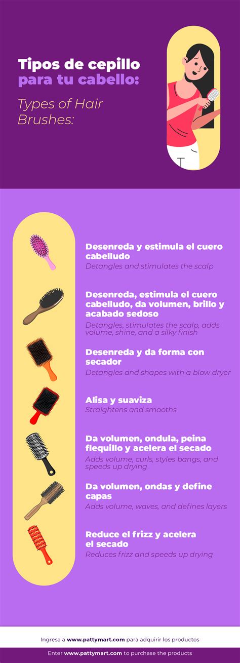 Tipos De Cepillo Para Tu Cabello Pattymart