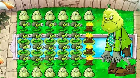 Plants Vs Zombies Last Stand Hard Mode I 20 Army Gatling Pea Vs All