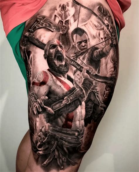 KRATOS TATTOOS: Meanings, Tattoo Ideas & Tattoo Designs - TATTOOGOTO