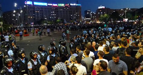 Ce scrie presa internaţională despre protestul violent de la Bucureşti