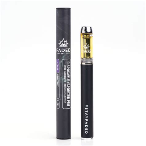 1ml Disposable Live Resin Vape Faded Cannabis Co Cannabismo