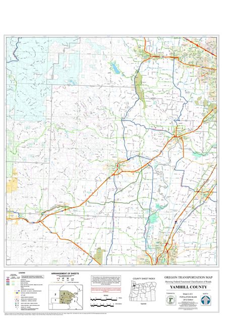 Yamhill County Sheet 2 Map By Avenza Systems Inc Avenza Maps