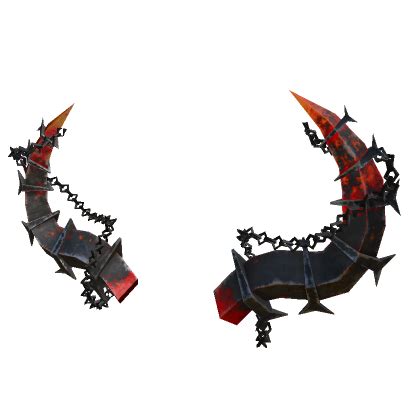 Fiery Horns Of Doom Roblox Item Rolimon S