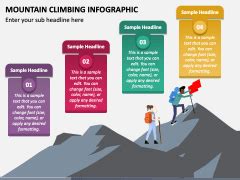 Mountain Climbing Infographic For PowerPoint And Google Slides PPT Slides