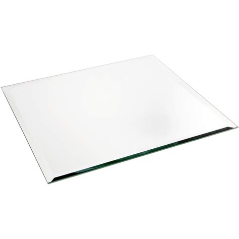 Plymor Square 5mm Beveled Glass Mirror 12 Inch X 12 Inch