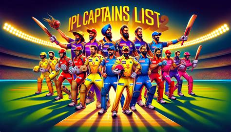 IPL Team Captain - 7cric Cricket