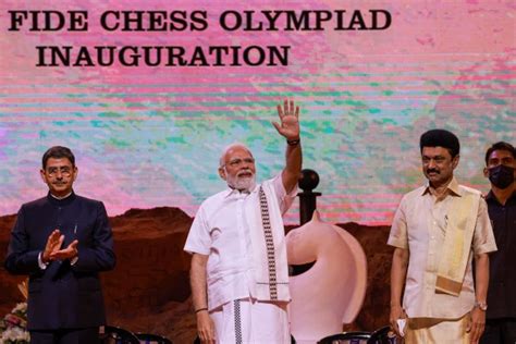 Pm Modi Inaugurates 44th Chess Olympiad In Tamil Nadu Oneindia