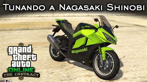 Tunando A NAGASAKI SHINOBI Aquele NINJA DLC The Contract GTA V