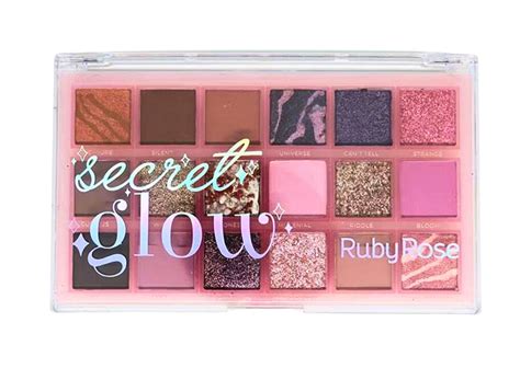 Paleta De Sombras Secret Glow Ruby Rose Make No Atacado